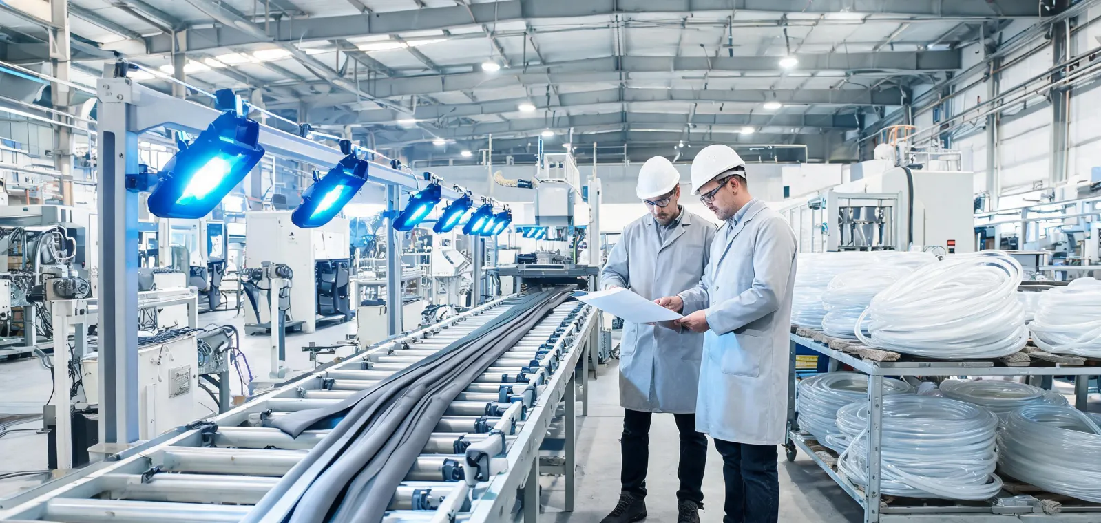 Industrial rubber sealing production line
