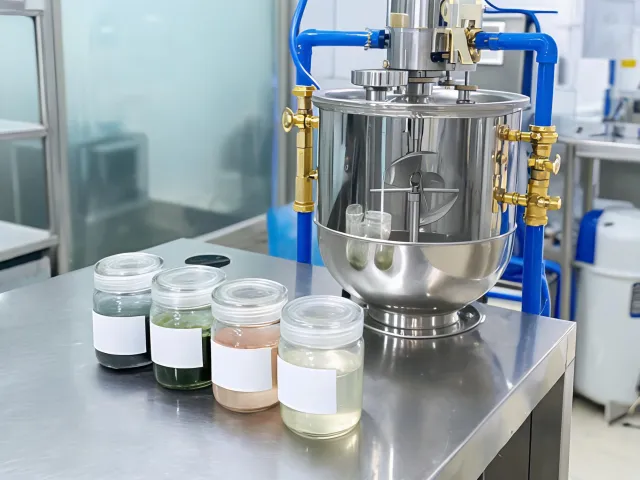 Coating resin production